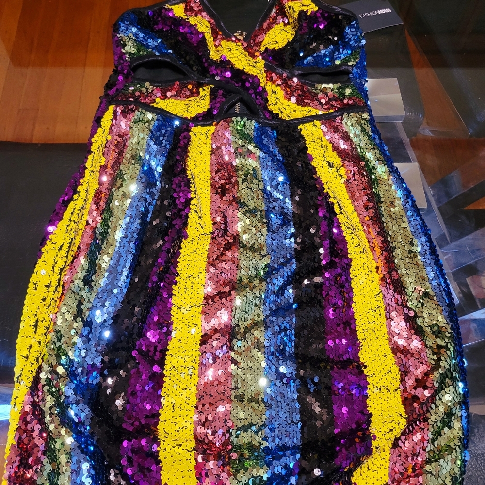 Sexy Sequin Fashion Nova dress